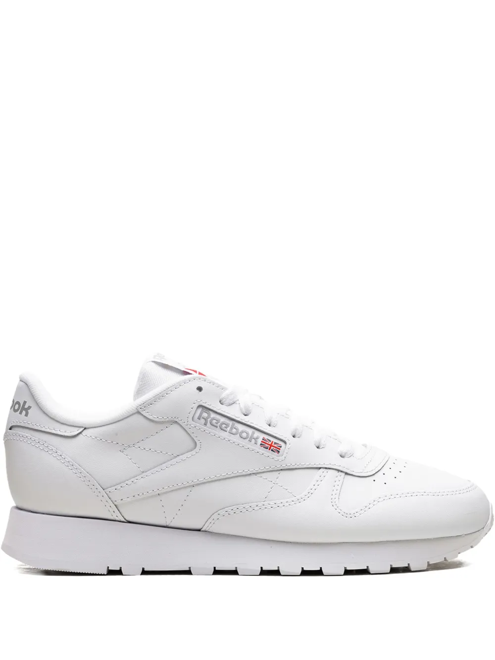 Reebok Classic "White Pure Grey" leren sneakers Wit