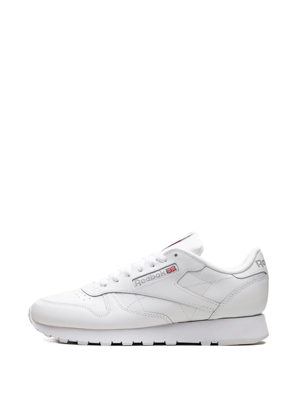 Reebok Classic "White Pure Grey" leren sneakers Wit