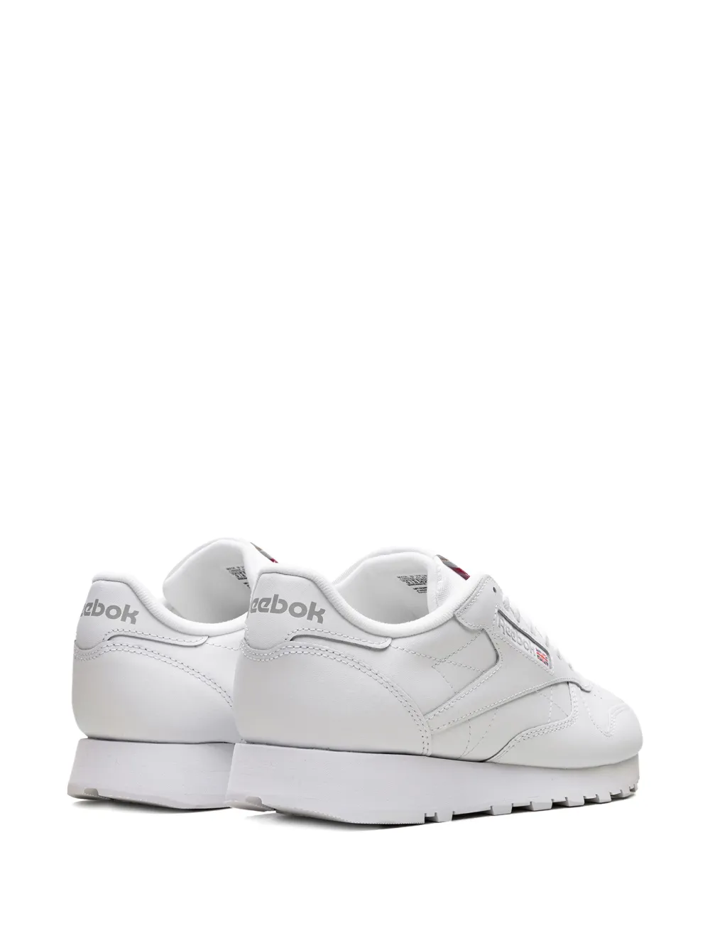 Reebok Classic "White Pure Grey" leren sneakers Wit