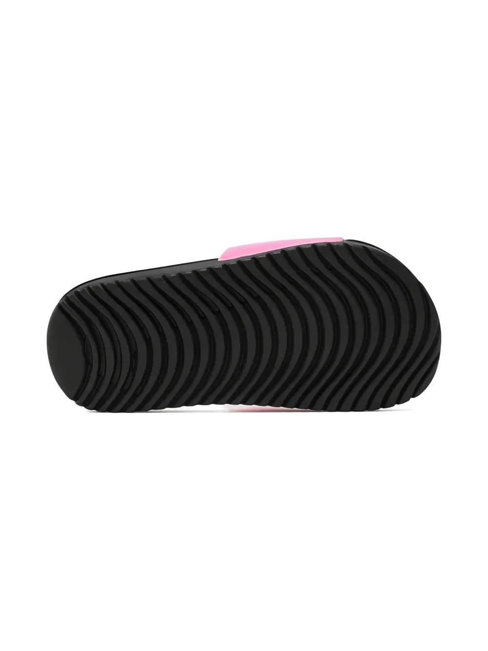 Nike Kids Kawa "Sunset Pulse Black White" slides Pink