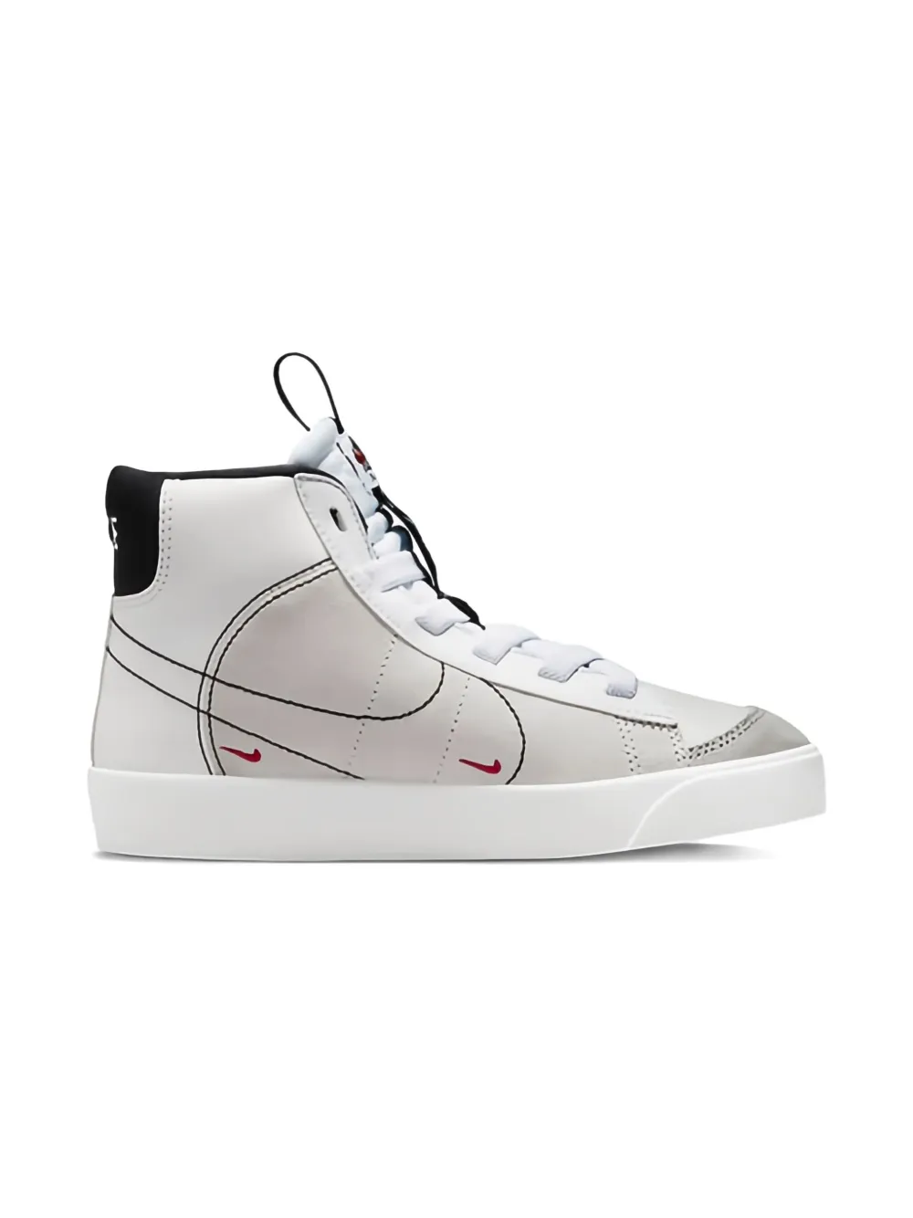 Nike Blazer Mid '77 panelled sneakers Neutrals