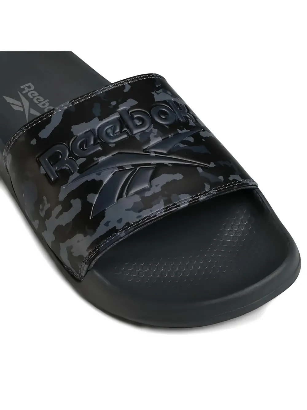 Reebok camo-print slides Black