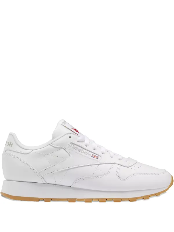 reebok classic white leather shoes