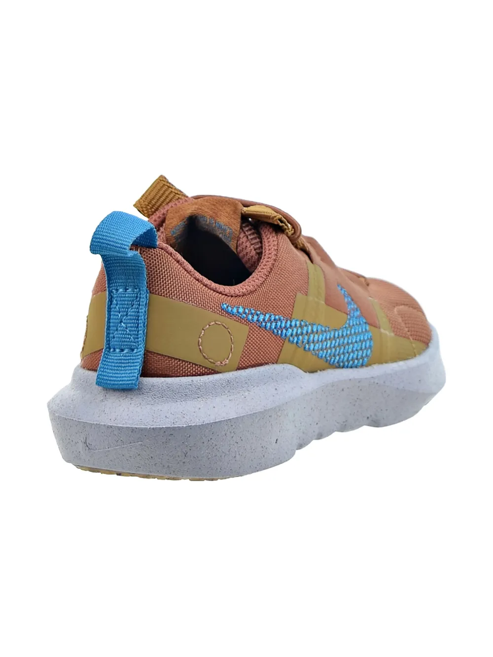 Nike Kids Crater Impact "Mineral Clay Elemental Gold Chambray Blue Laser Blue" sneakers Brown
