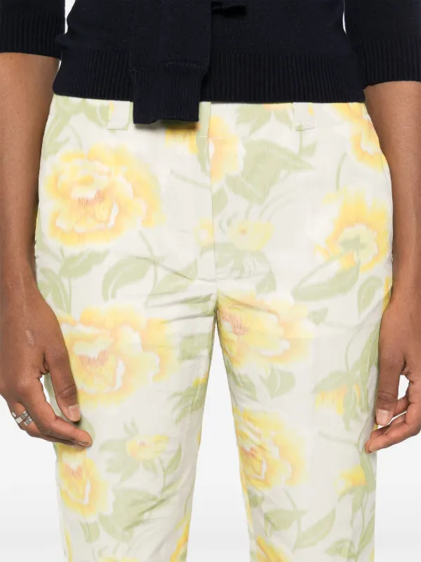 Kenzo Peonies パンツ | イエロー | FARFETCH JP