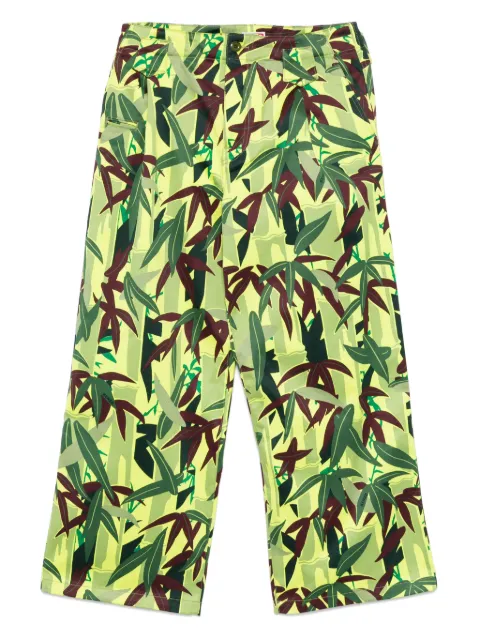 Kenzo Chiku-Rin Camo-print trousers