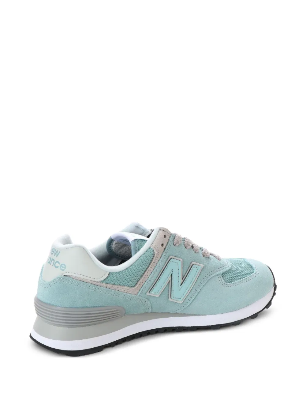 New Balance 574 suède sneakers Blauw
