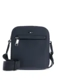 BOSS debossed logo messenger bag - Blue