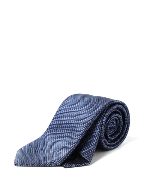 Emporio Armani Krawatte mit Jacquardmuster