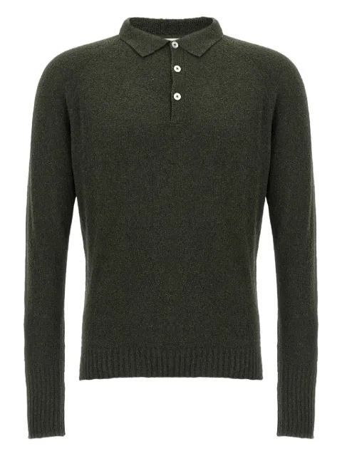 Ma'ry'ya button-placket polo shirt