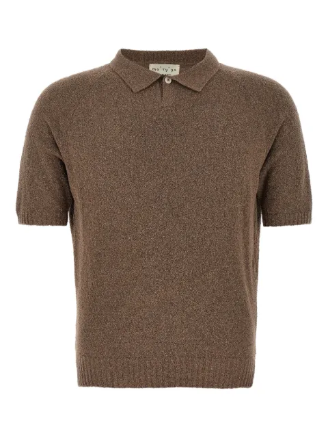 Ma'ry'ya ribbed-hem polo shirt