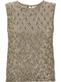 P.A.R.O.S.H. Gild top - Neutrals