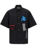 Undercover patch-embellished shirt - Black