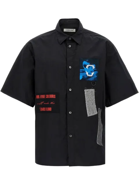 Undercover camisa con detalle de parche