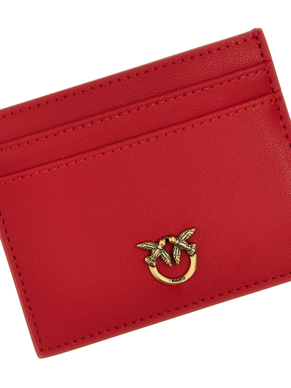 PINKO Simply' pasjeshouder Rood