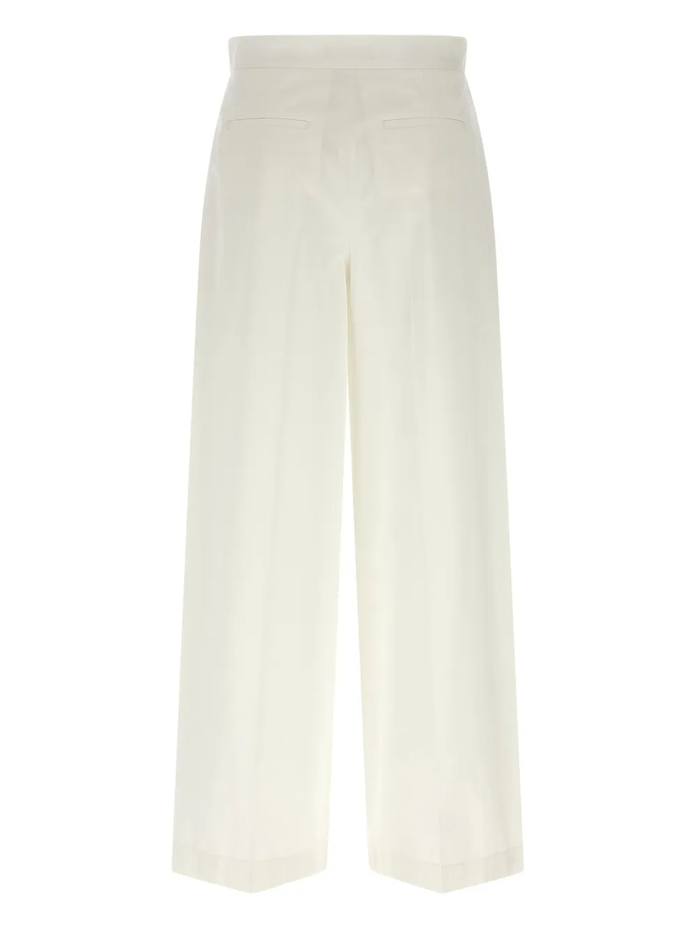 Fabiana Filippi cotton trousers - Wit