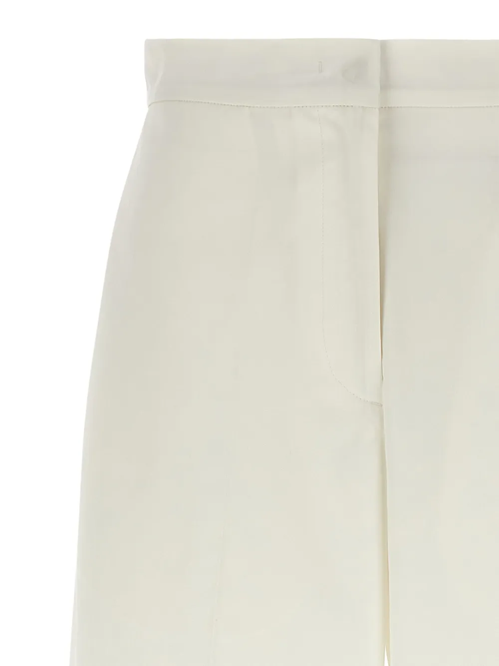 Fabiana Filippi Katoenen broek Wit