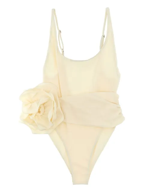 Magda Butrym flower-detailing swimsuit 