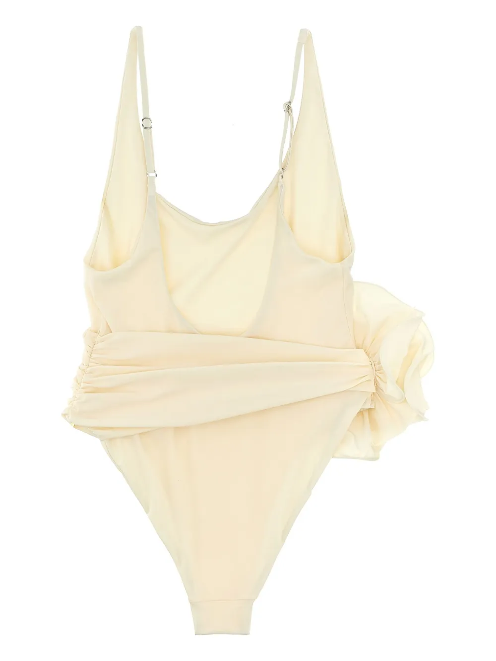 Magda Butrym flower-detailing swimsuit - Beige