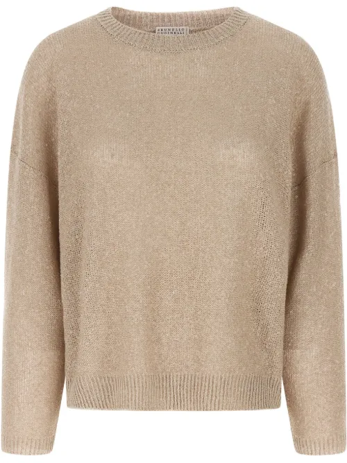 Pull brodé de sequins - Brunello Cucinelli - Modalova