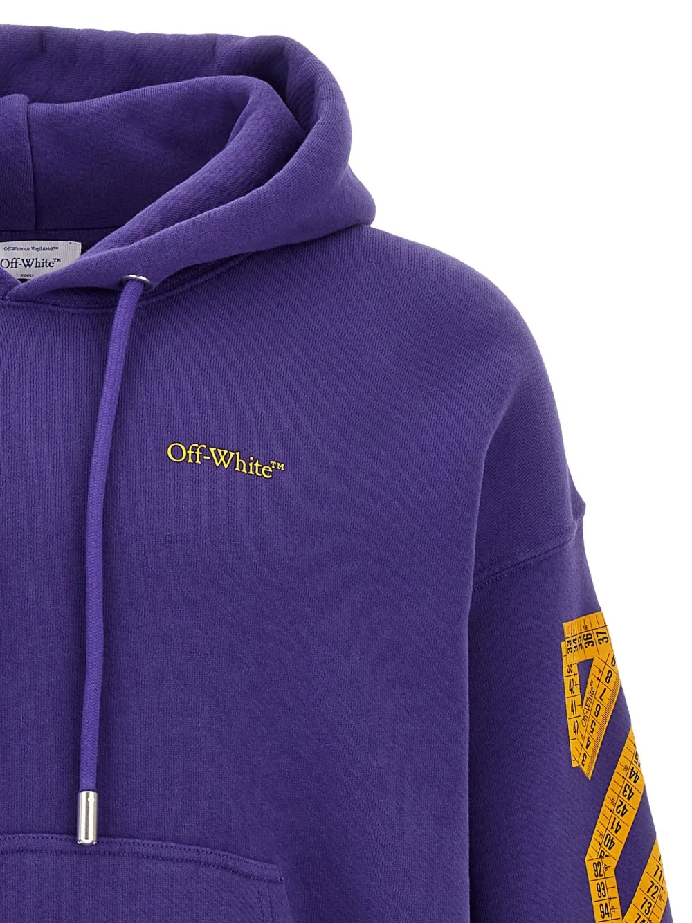 Off-White Tape Arrow hoodie Paars