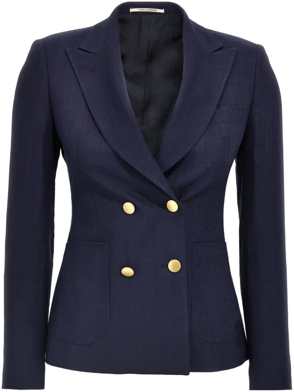 ジャケット TAGLIATORE 'Coral' blazer Blue Tagliatore Coral Blazer | Blue | FARFETCH BN