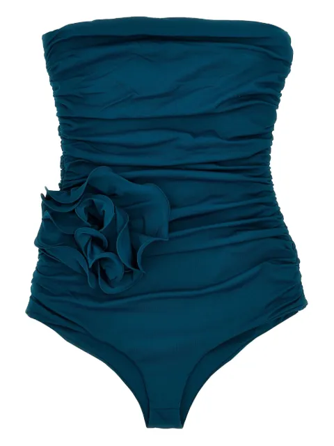 Magda Butrym flower-detailing swimsuit 