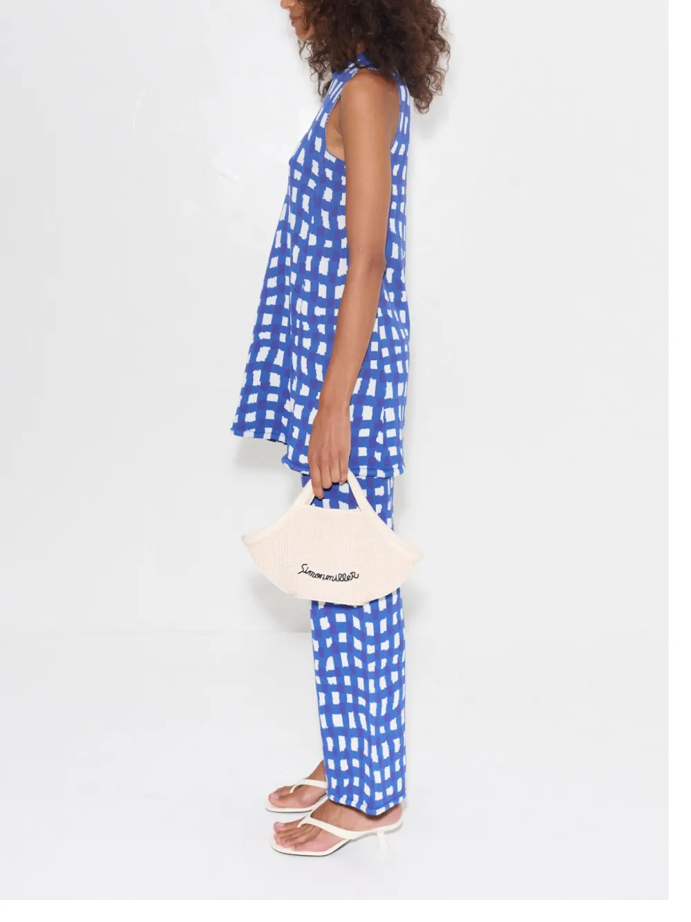 Simon Miller Gebreide By Jabber broek Blauw