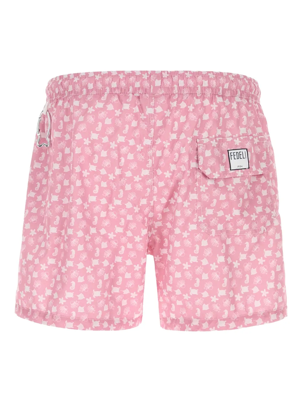 Fedeli printed swimming shorts - Roze