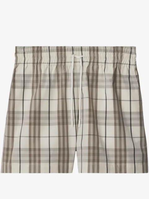 Burberry Check cotton shorts