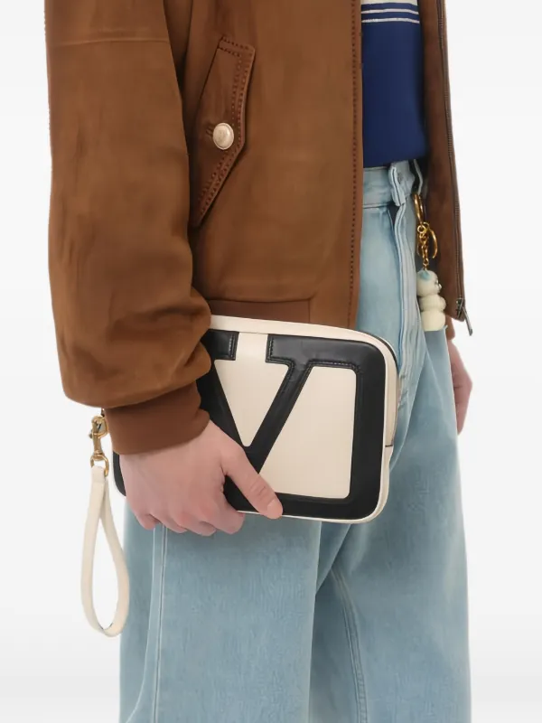 Valentino Garavani スエード ジャケット | ブラウン | FARFETCH JP