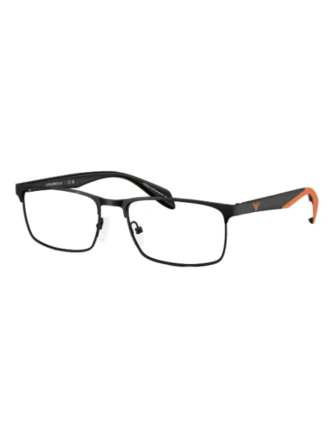 Emporio Armani rectangle-frames glasses