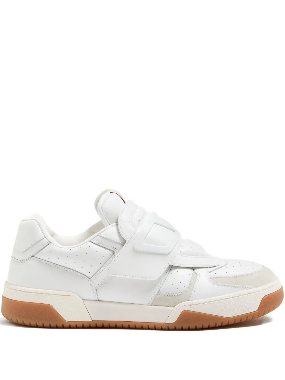 Valentino Garavani perforated strap sneakers White