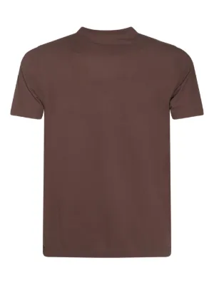 Tシャツ・カットソー ZANONE Men T Shirts 815194ZG380Z1904 Brown Zanone - Slim-fit IceCotton T-Shirt - Brown – Slowear