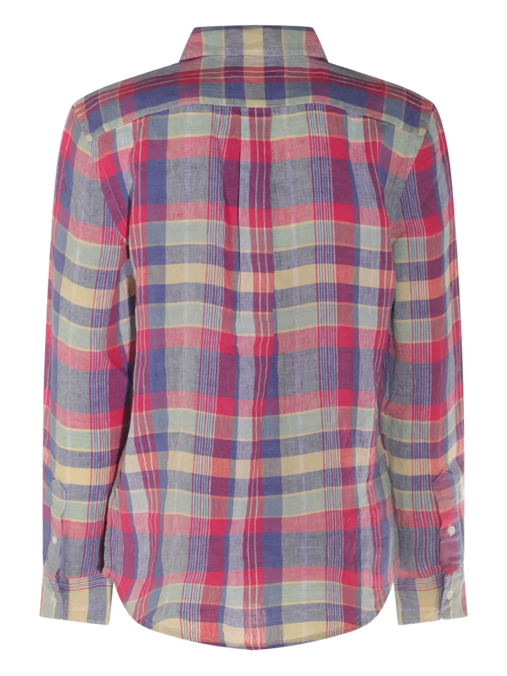 Polo Ralph Lauren Geruit blouse - Roze