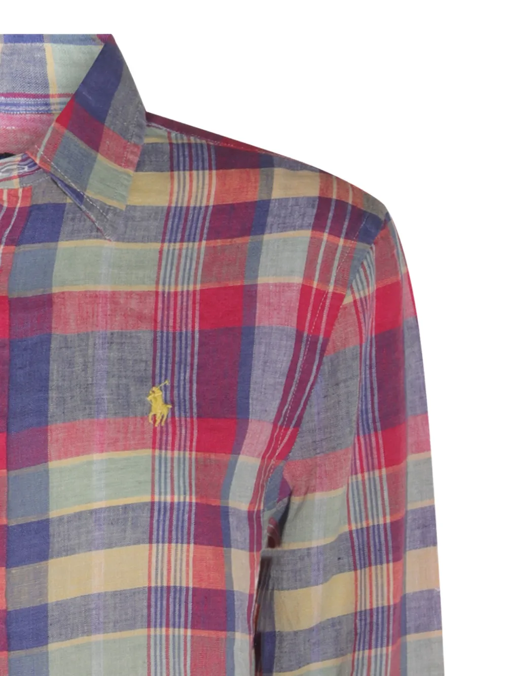 Polo Ralph Lauren Geruit blouse Roze