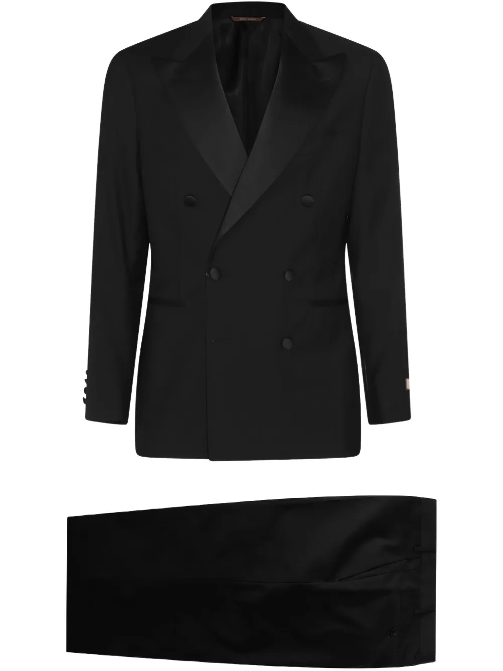 Canali traje con doble botonadura | negro | Image 1