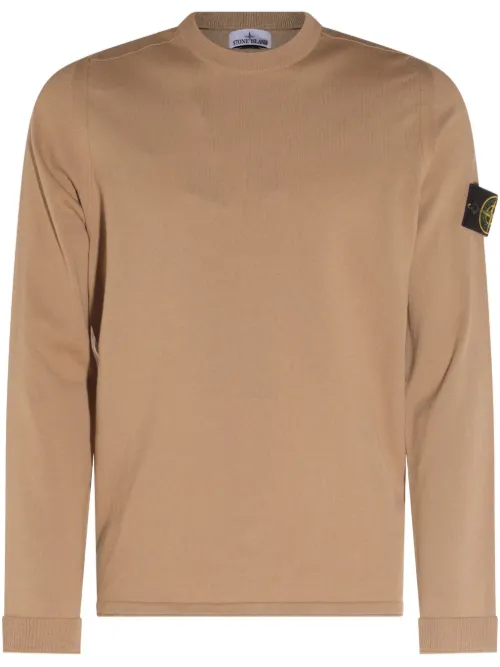 Sweat en coton à patch Compass - Stone Island - Modalova