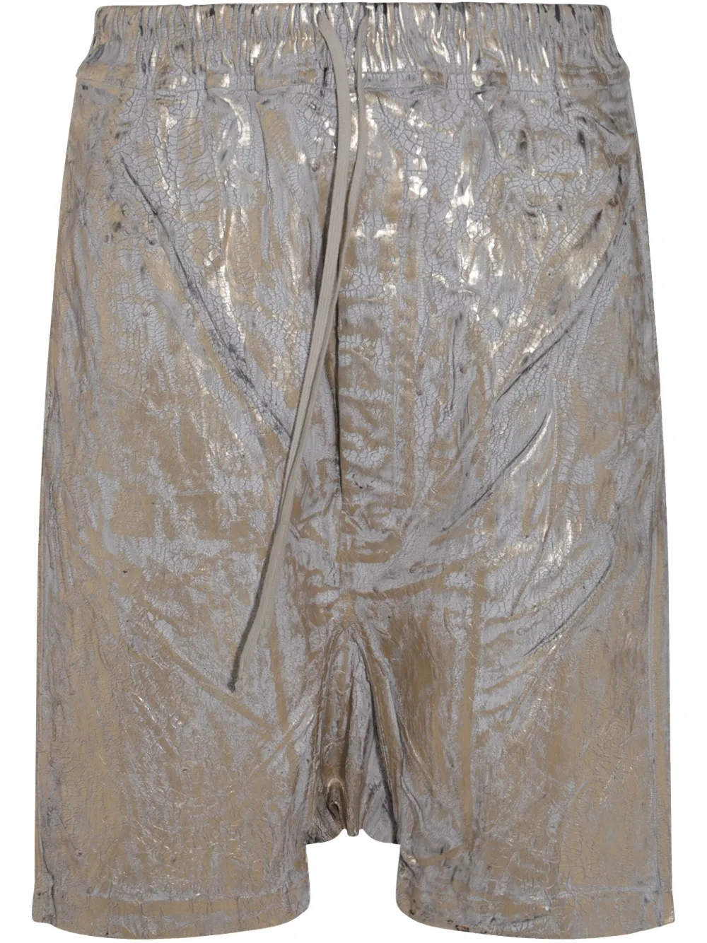 Rick Owens DRKSHDW drawstring shorts | Gold | Image 1