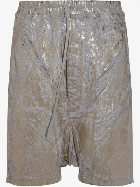 Rick Owens DRKSHDW Short com ajuste no cós por cordão