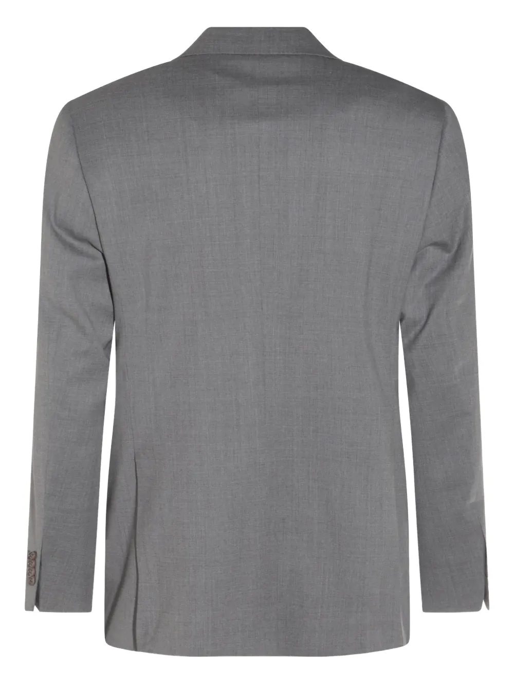 Canali logo-patch suit | Single Breasted Suits | Image 2