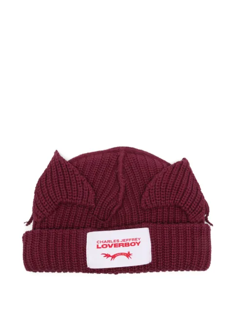 Charles Jeffrey Loverboy chunky ears beanie hat