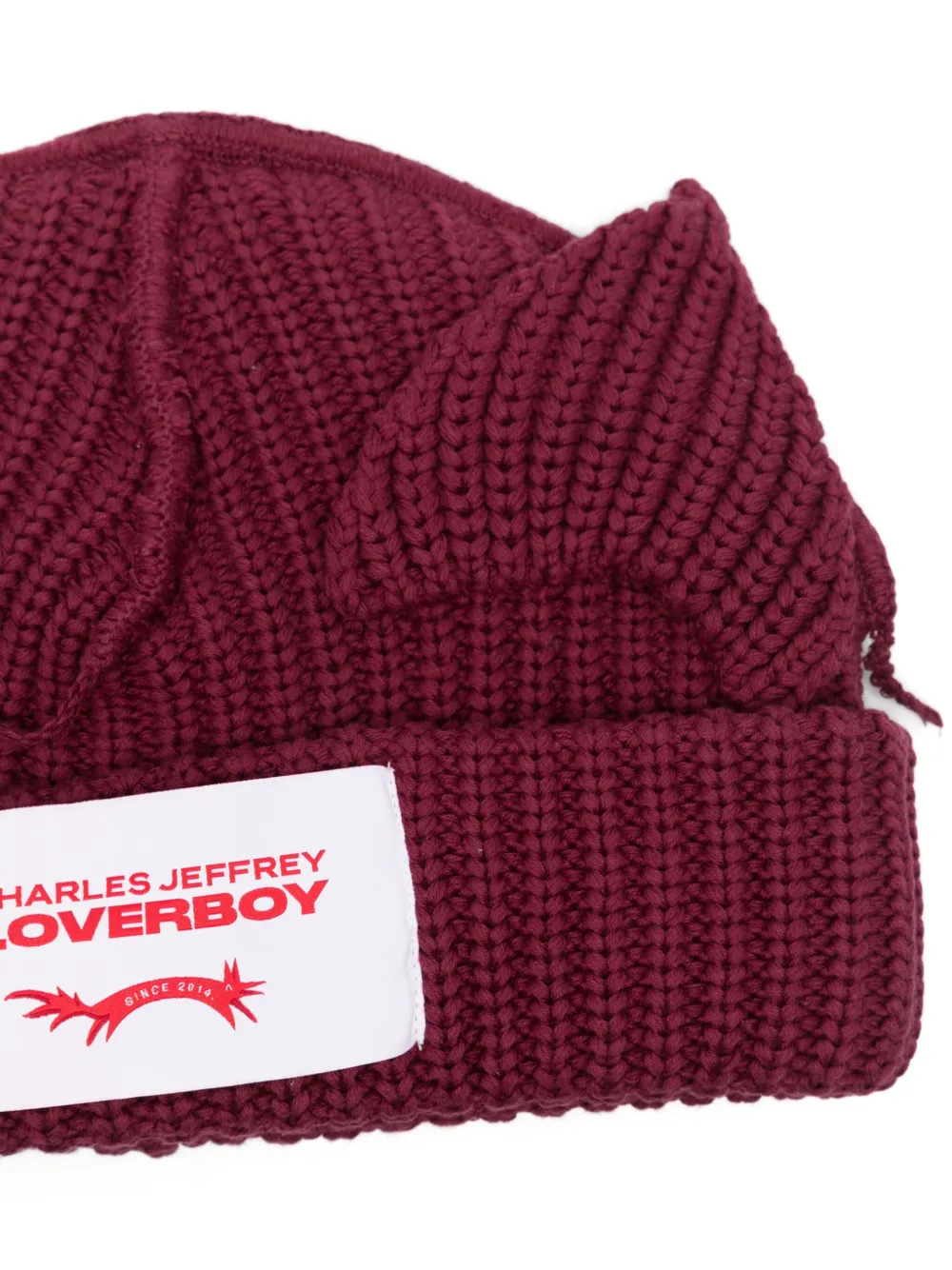 Charles Jeffrey Loverboy chunky ears beanie hat | Men | Image 2