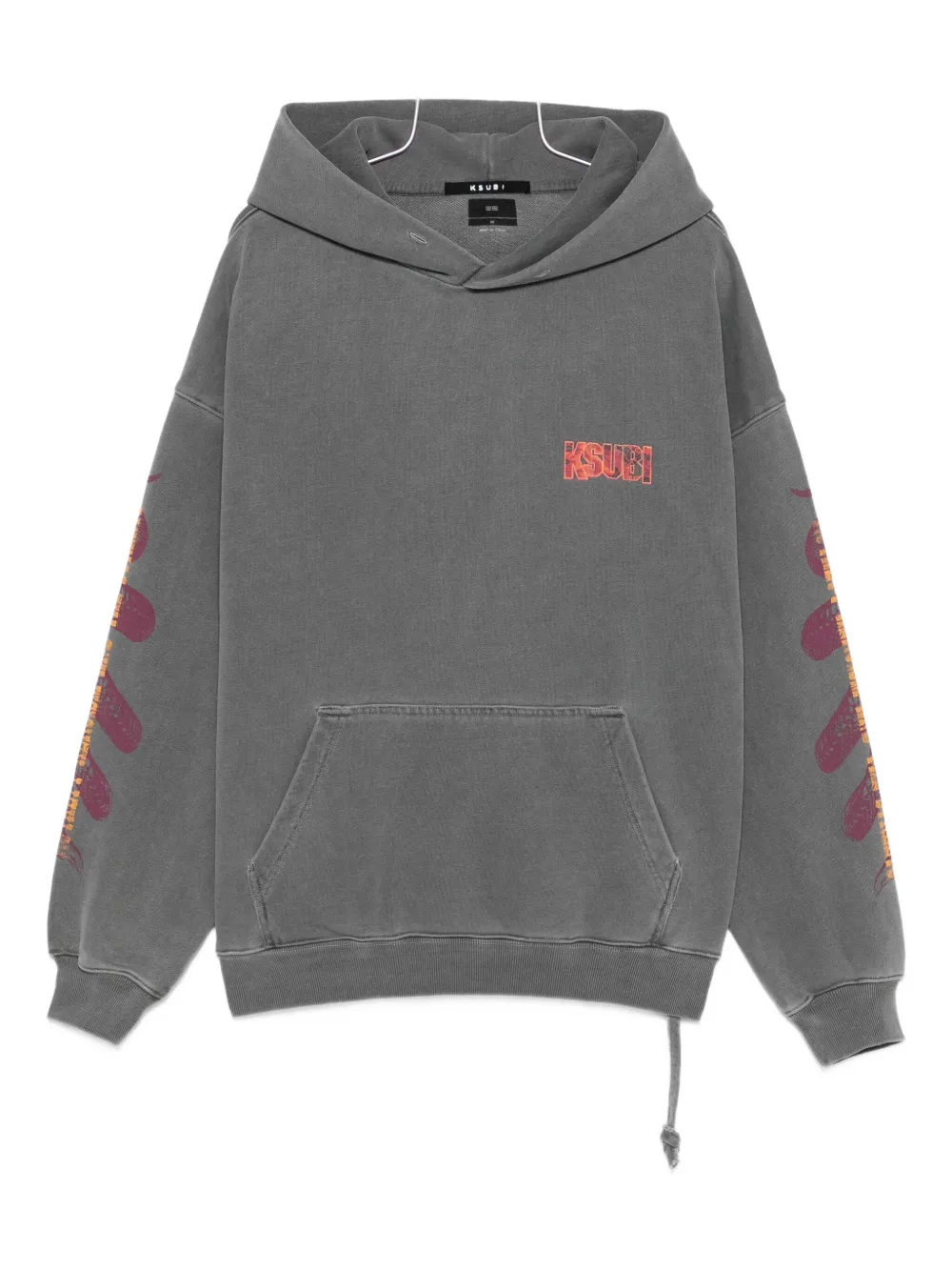 Ksubi text-print hoodie Grijs