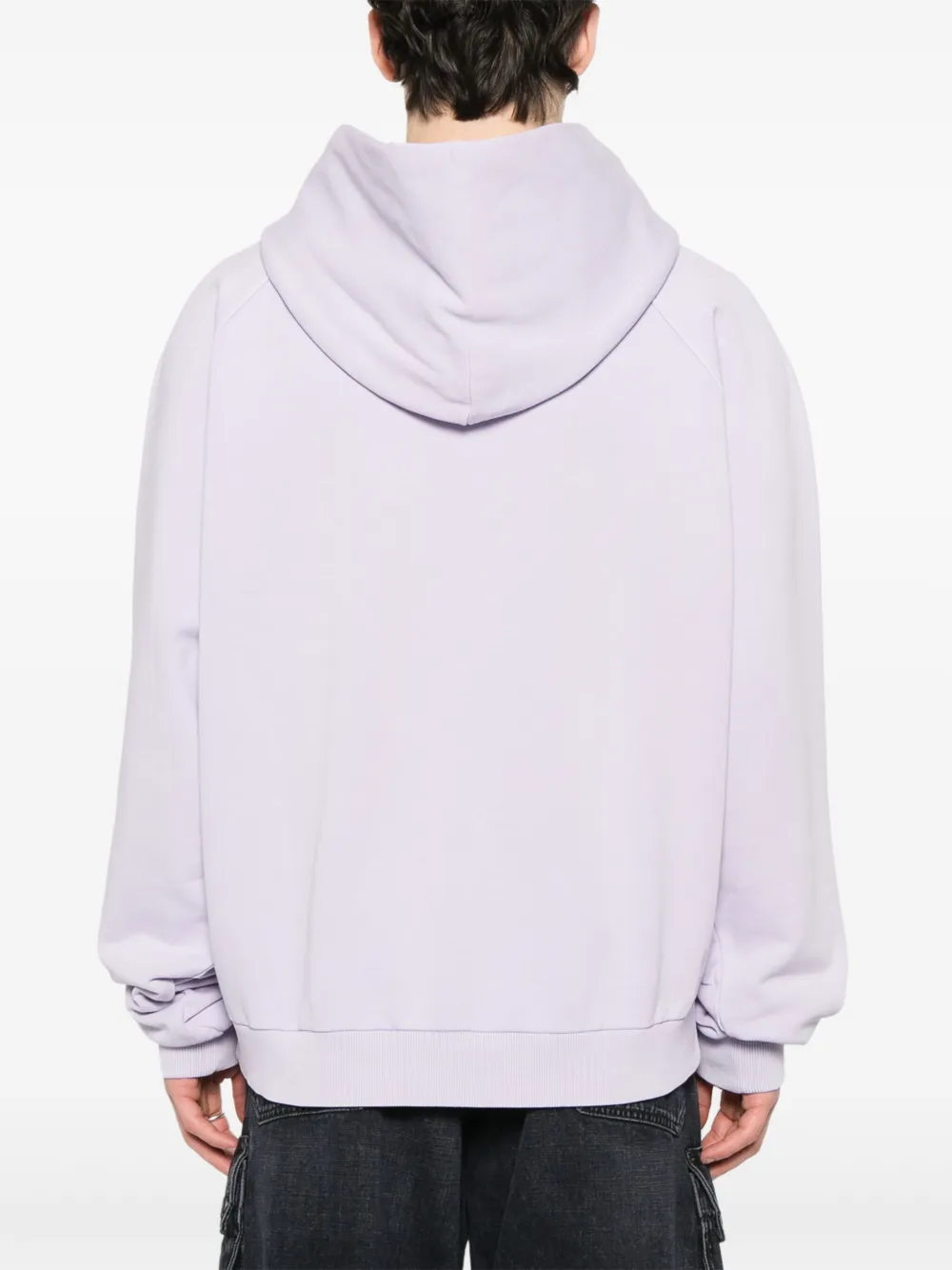 Shop Martine Rose High On Hope Hoodie In Purple Lilac