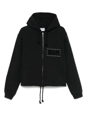 トップス sp5der hoodie black SP5DER Zip Hoodie | Black | FARFETCH IN