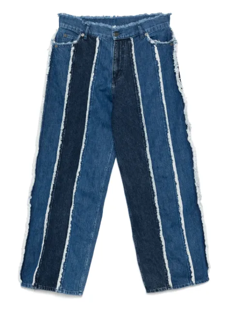 Charles Jeffrey Loverboy jeans con detalles deshilachados