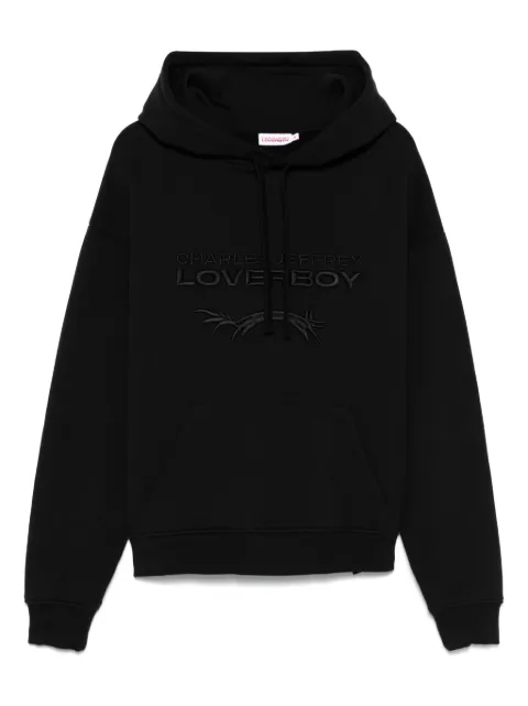 Charles Jeffrey Loverboy hoodie con logo estampado