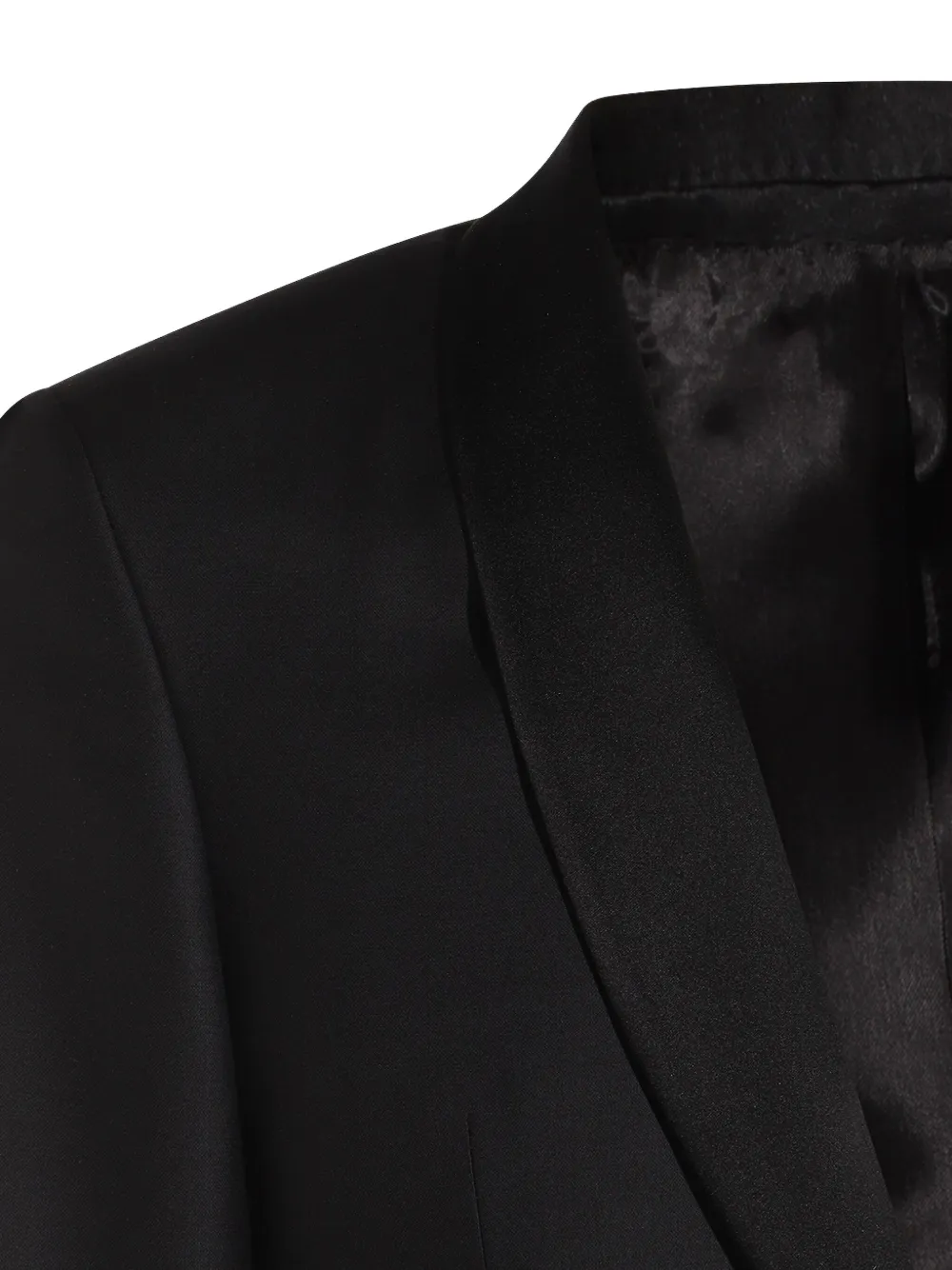 Canali Pak met enkele rij knopen Zwart