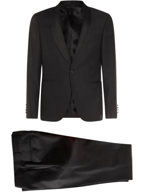 Canali costume à veste à simple boutonnage